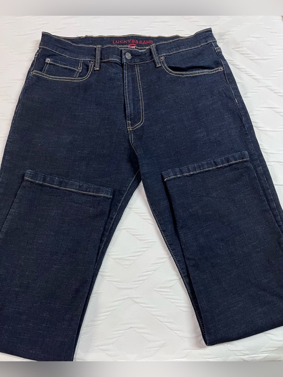 Lucky Brand Other - Lucky Brand Men’s Dark Blue Straight Leg Jeans 34X32